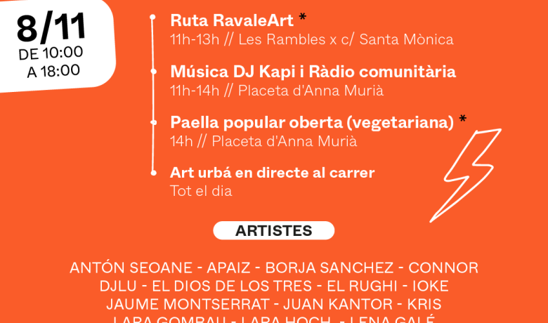 RavaleArt jornada popular 8 de novembre 2025