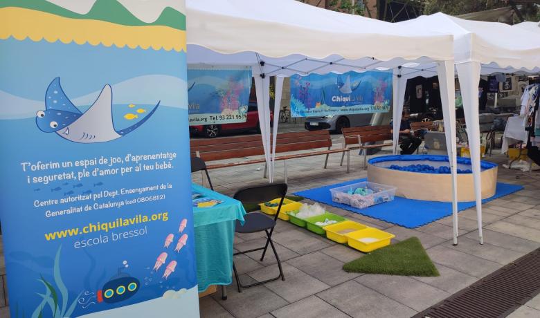 En el nostre estand podreu jugar i fer manualitats.