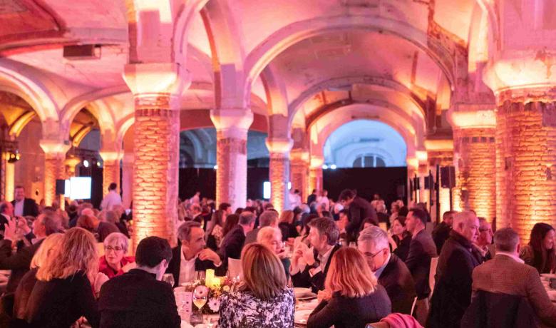 Sopar solidari al Convent del Recinte Modernista de Sant Pau