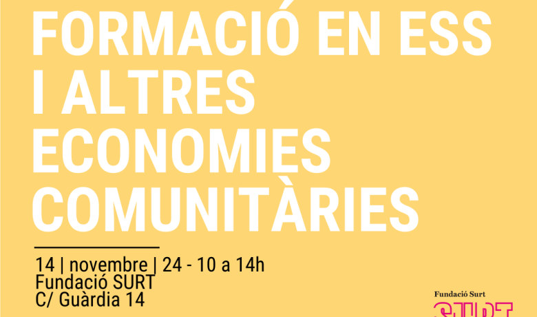 Formació en Economia Social i Solidària i altres economies comunitàries