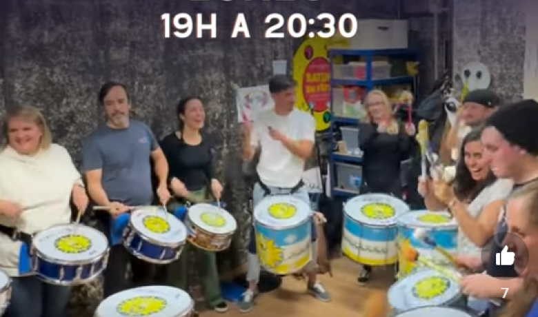 Taller de iniciación a la batucada con Ketubara