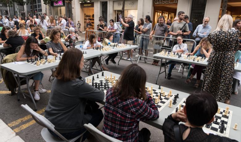 les patides simultànies a Gran de Gràcia 