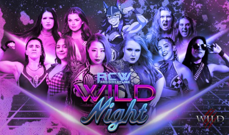 Poster de totes les lluitadores que seran al show del dissabte 4 d´octubre