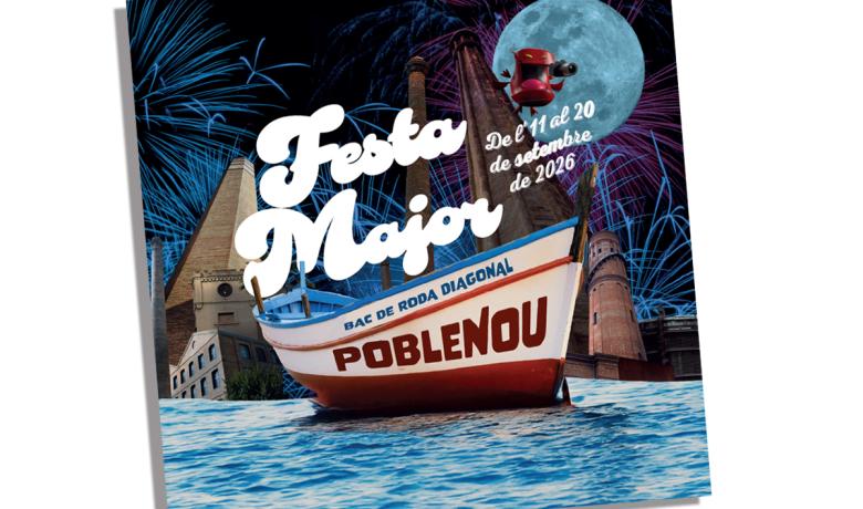 Portada del programa de Festa Major 2026 comissió de festes bac de roda diagonal