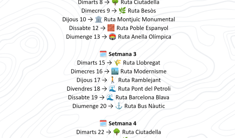Wheeling Barcelona Rutes Accessibles a Barcelona agost del 2026