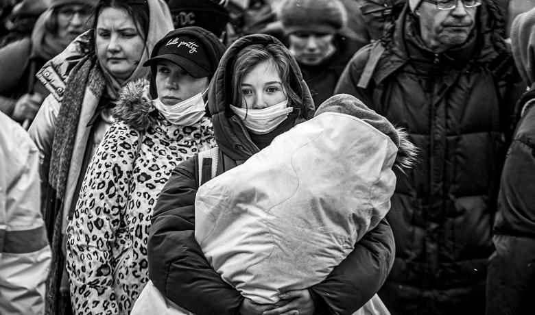 Persones refugiades d'Ucraïna (fotografia de Raül Clemente Molina)