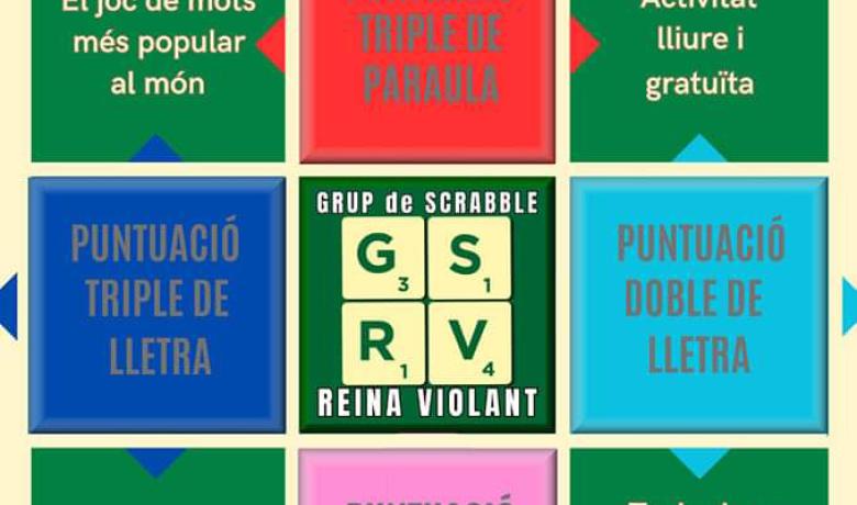 cartell scrabble català violant