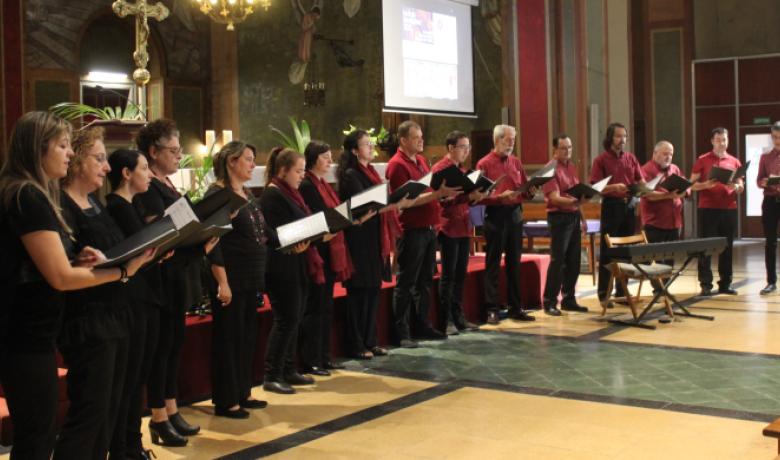 La Coral Capella Gramalla en concert