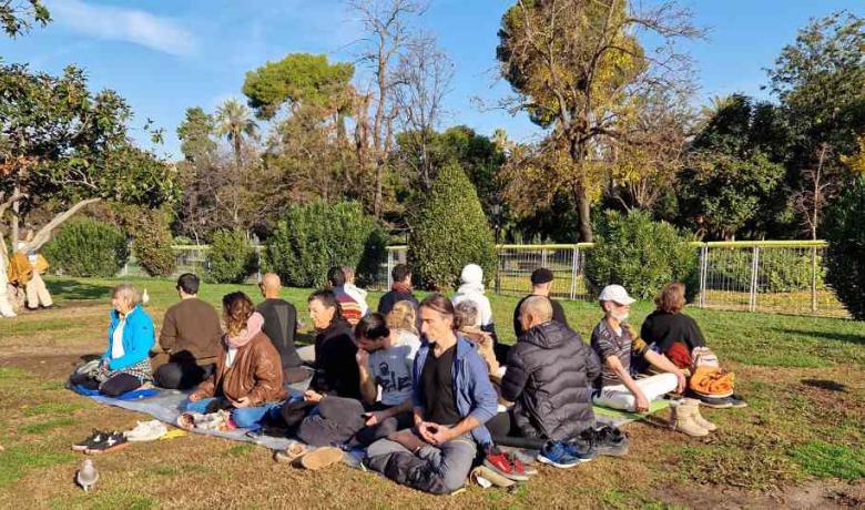 meditació aire lliure