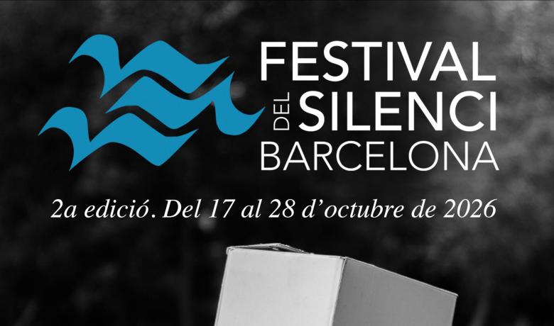 Logotip i fotografia del Segon Festival del Silenci de Barcelona