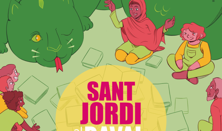 Sant Jordi al Raval amb la Ràdio Extramurs