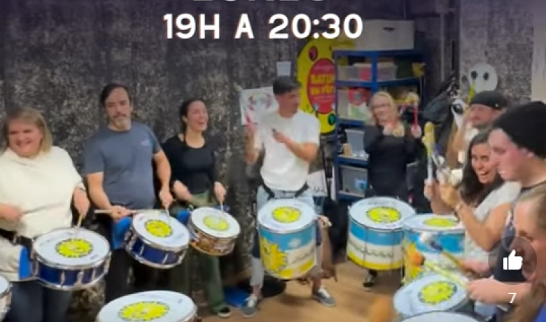 Taller de iniciación a la batucada con Ketubara