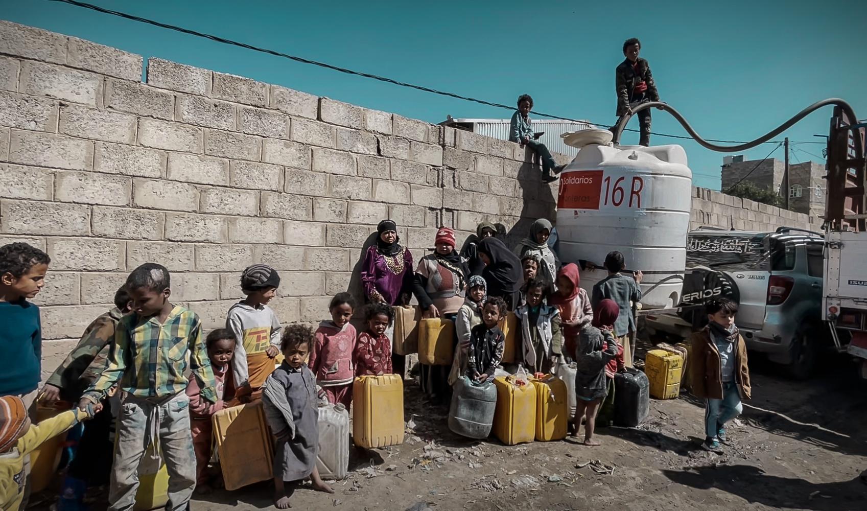 Camp de persones desplaçades de Raydah, nord de Iemen