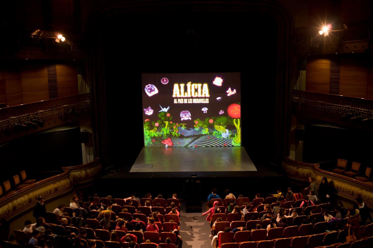 Alicia al país dels mòbils al Teatre Romea