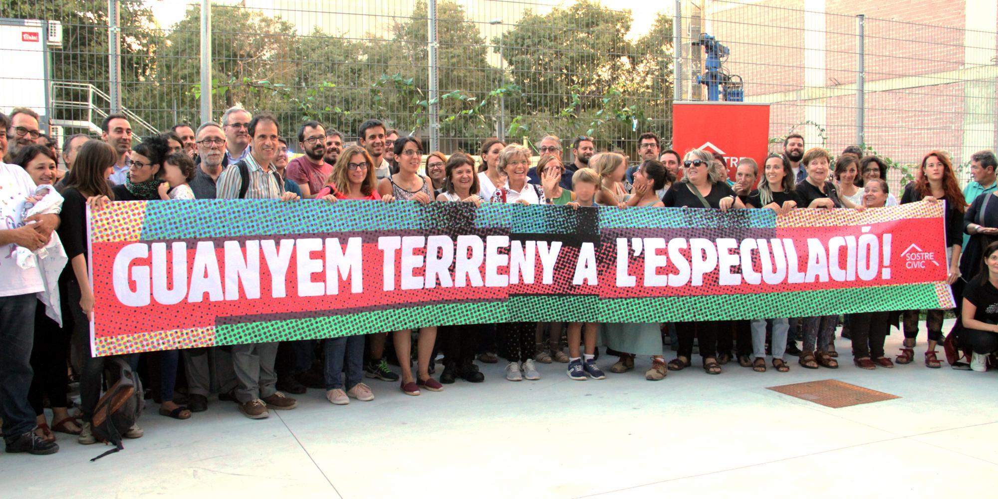 Guanyem terreny a l'especulació!