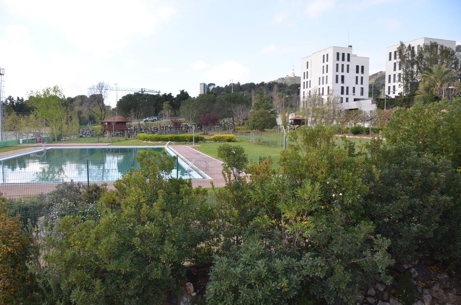 Vista parcial de les installacións del Centro Asturiano