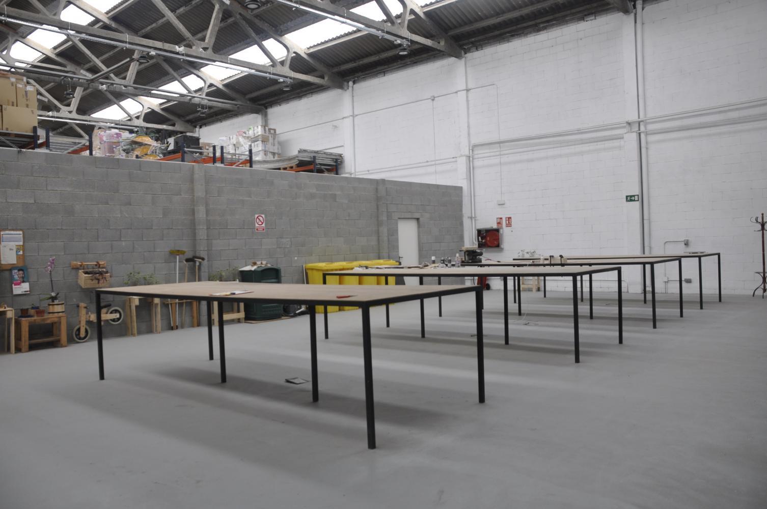 Espai de taller de la Nau Vila Besòs