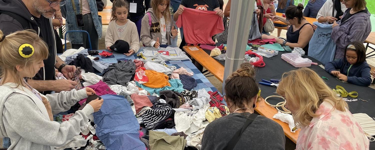 Taller de Reciclatge Tèxtil Creatiu a la Ciutadella