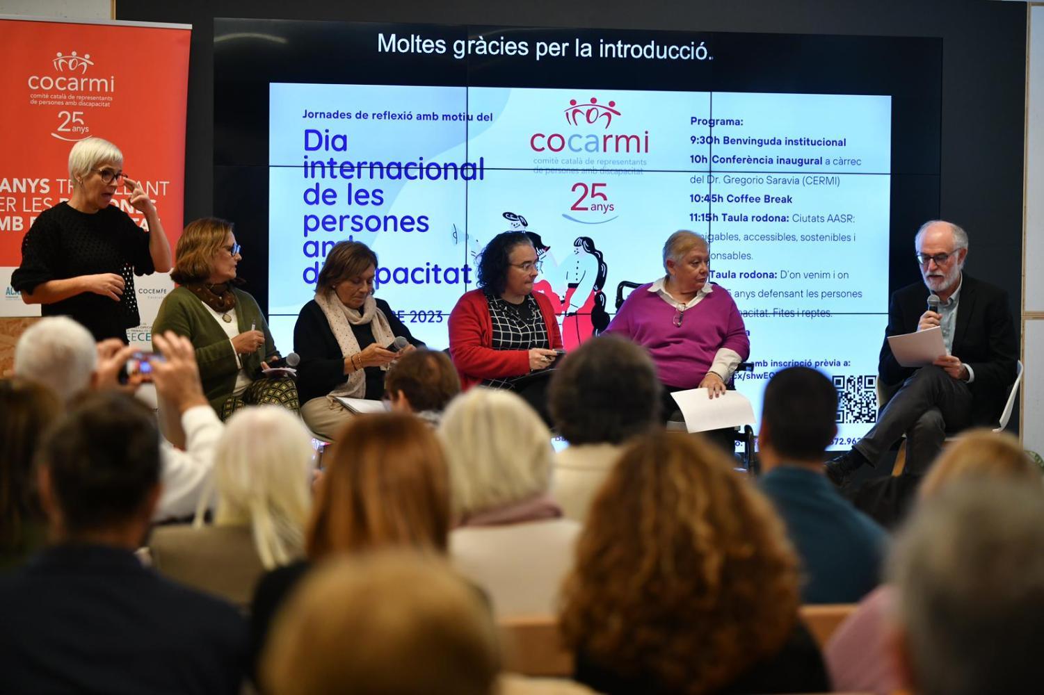 Detall d'una jornada de reflexió organitzada pel COCARMI