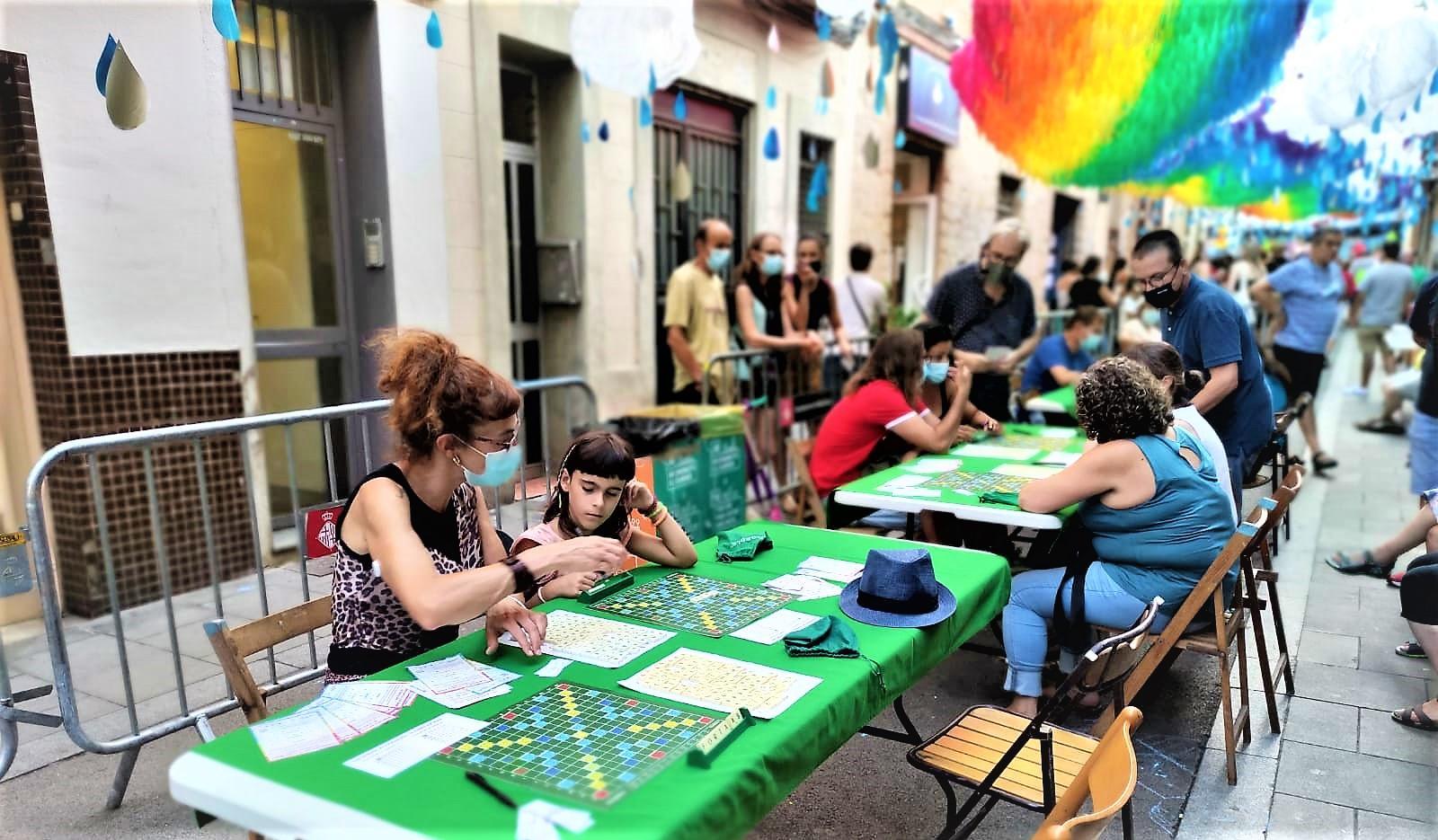 activitat a les festes de Gràcia
