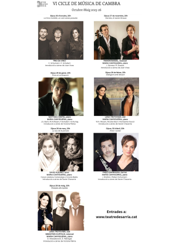 Profile picture for user Cicle de Música de Cambra del teatre de Sarrià